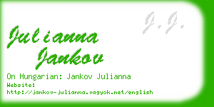 julianna jankov business card